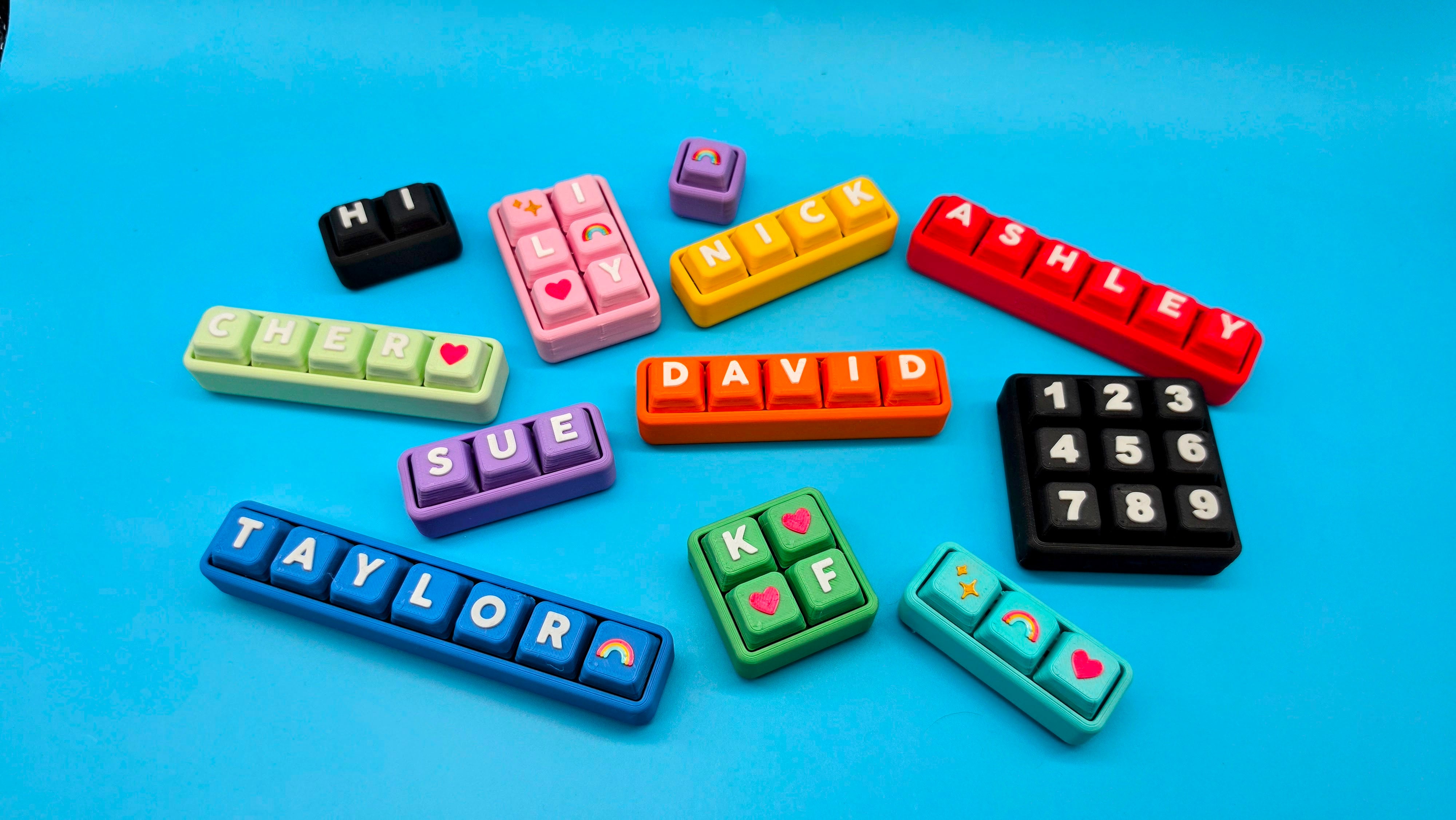 Personalized Clicker Keychain