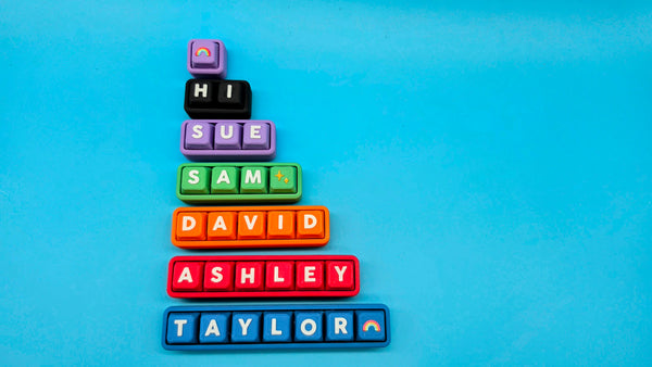 Personalized Flexible Clicker Keychain