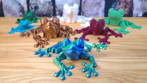 Articulated Frog - 3D Printed Fidget