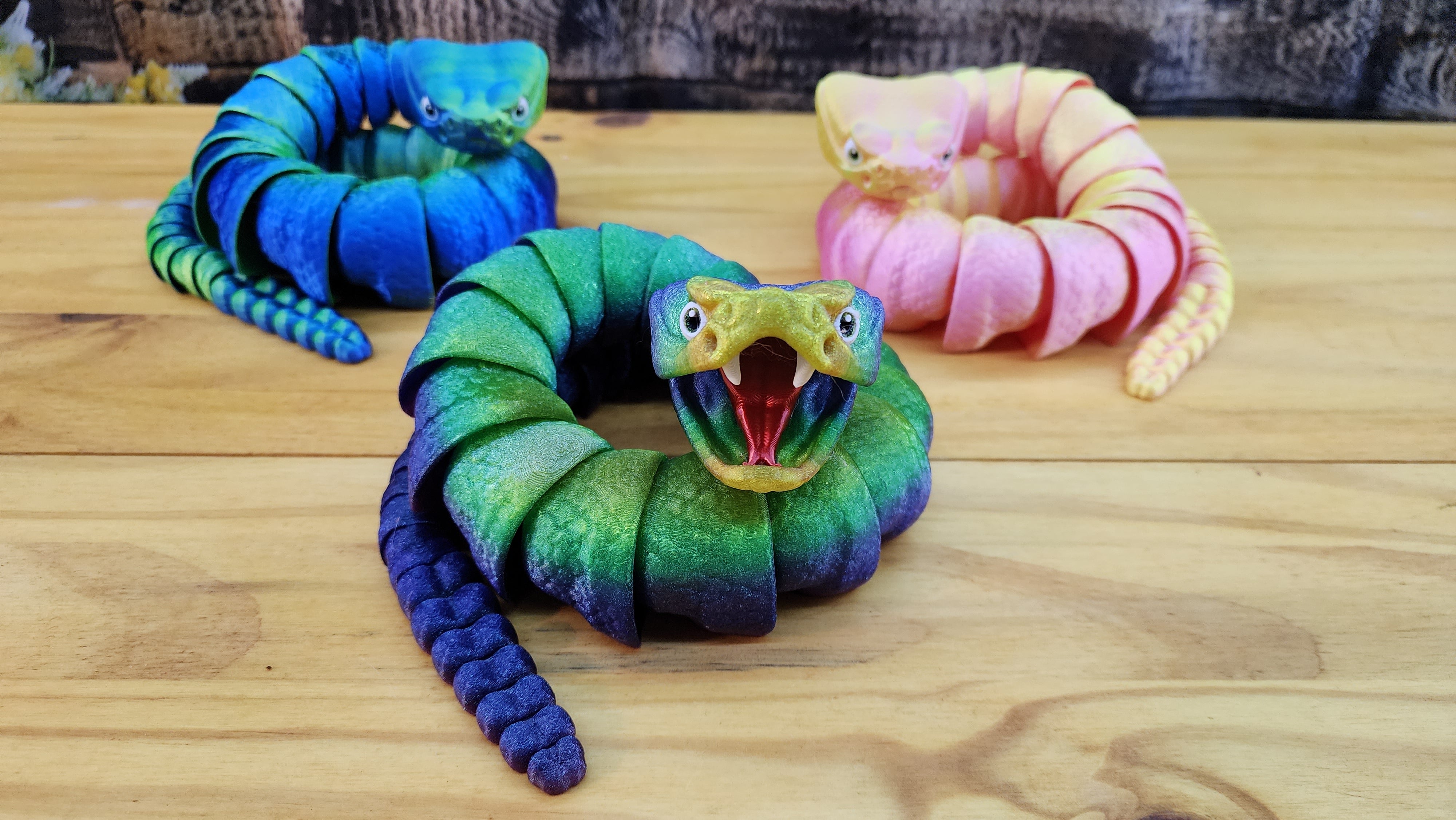 Rattlesnake - 3D Printed Fidget