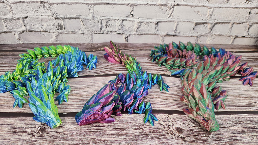 Gem Dragon - Articulated 3D Print