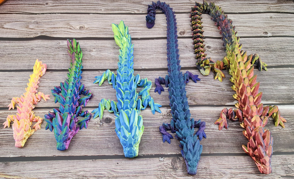 Gem Dragon - Articulated 3D Print
