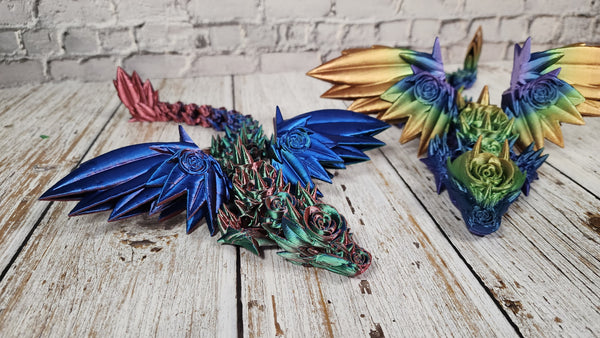 Articulated Rose Wing Dragon