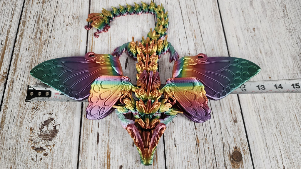 Butterfly Dragon - 3D Printed Fidget