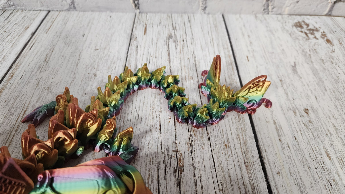 Butterfly Dragon - 3D Printed Fidget