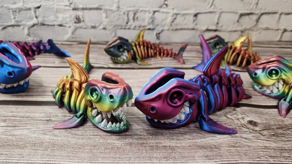 Skeleton Shark - Articulated 3D Printed