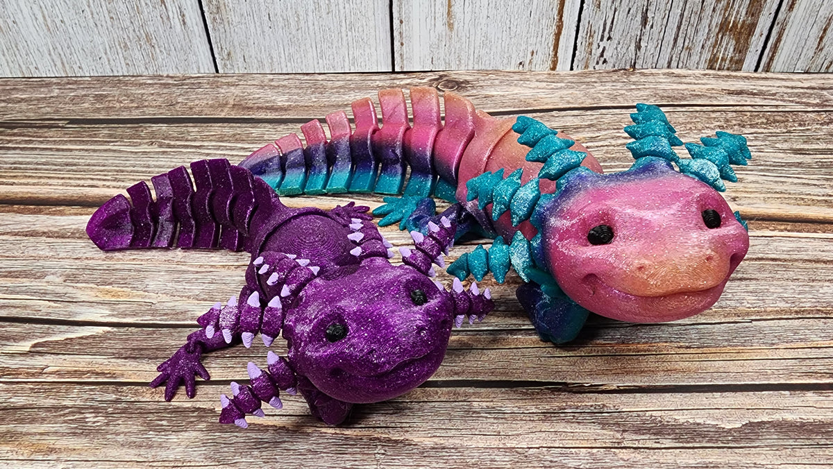 Axolotl v2 - 3D Printed Fidget
