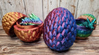 Mystery Egg & Dragons - 3D Printed Fidget