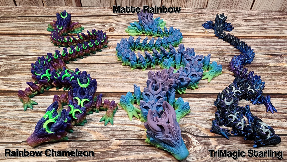 Lunar Dragon - 3D Printed Fidget