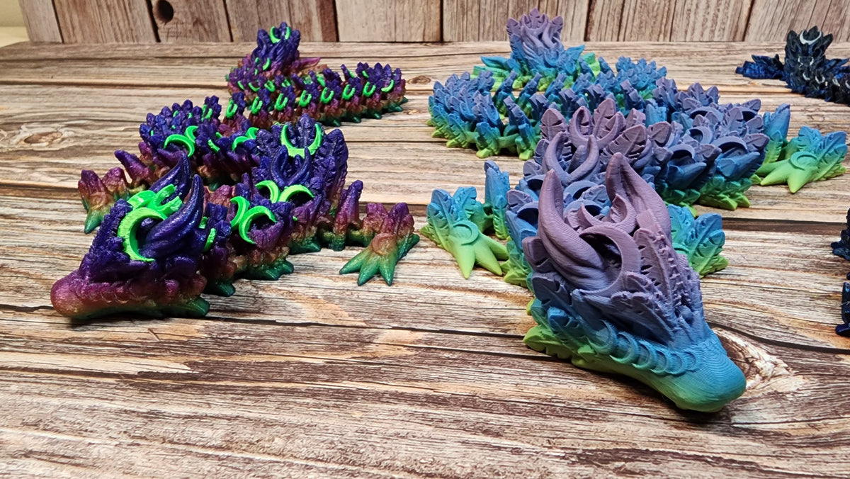 Lunar Dragon - 3D Printed Fidget