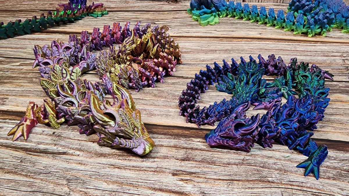 Lunar Dragon - 3D Printed Fidget