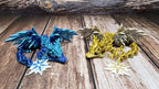Baby Winter Dragon - Optional Egg - 3D Printed Fidget