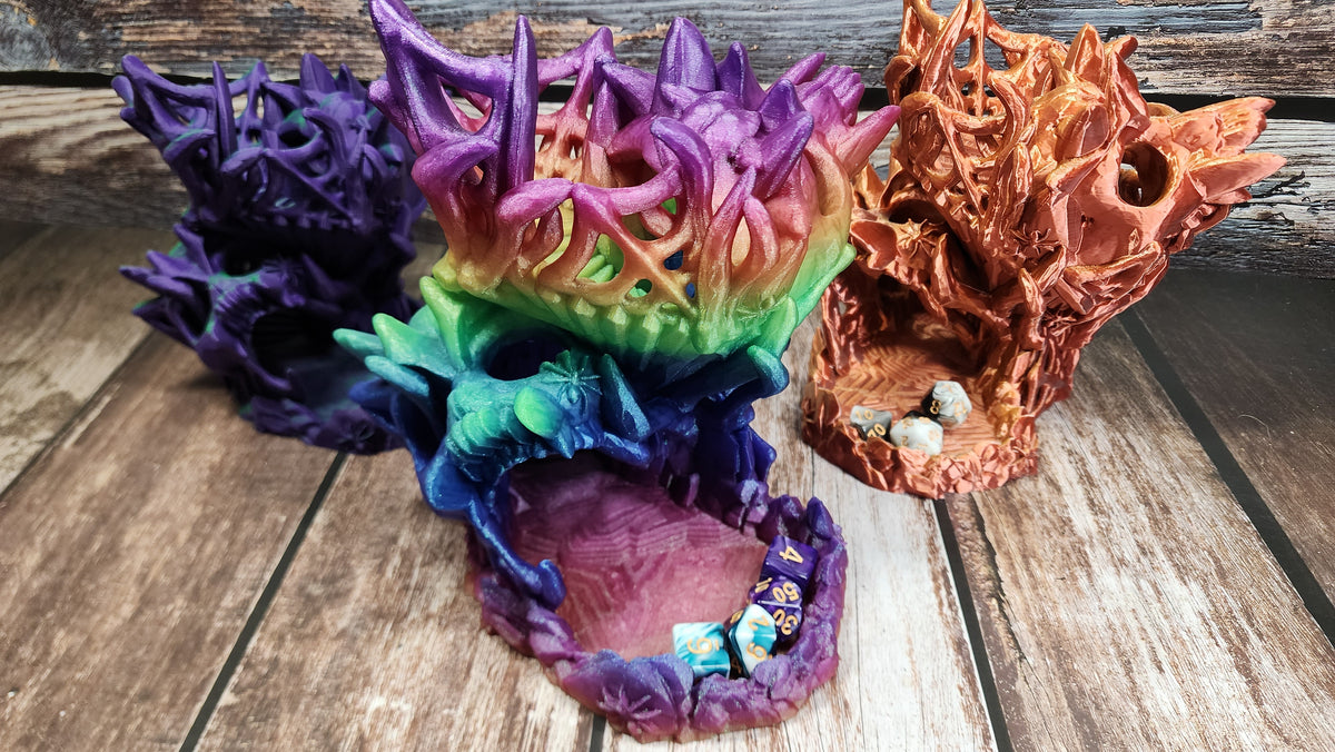Nightmare Dice Tower - 3D Printed