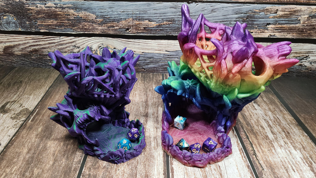 Nightmare Dice Tower - 3D Printed