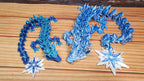 Winter Dragon - 3D Printed Articulated Dragon Fidget