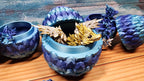 Winter Special Dragon Egg and Articulated Dragon - 3D Printed Fidget
