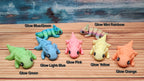 GlowMagic Baby Axolotl - Premium Cute Articulated Axolotl -  3D Printed Fidget