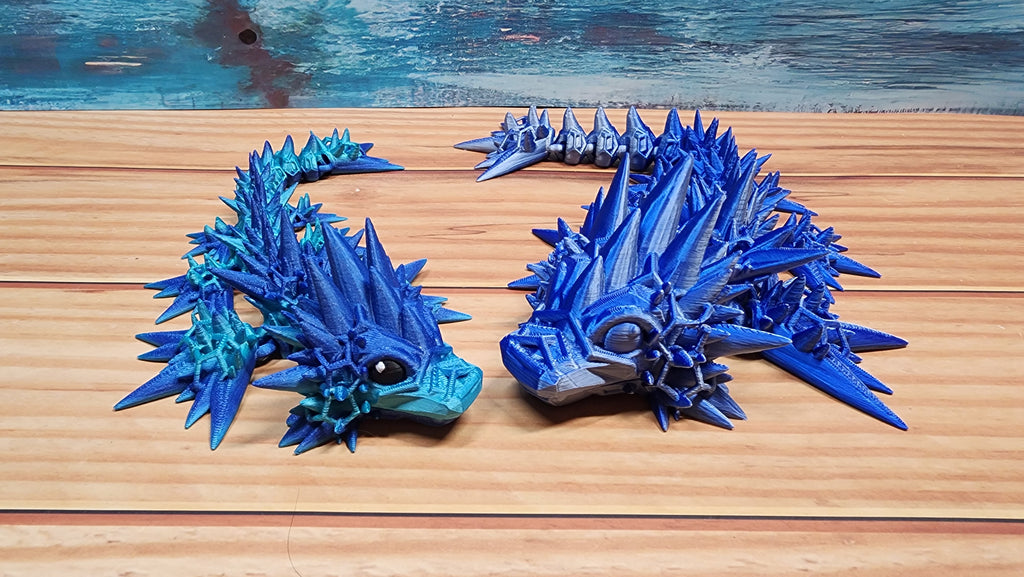 Baby Void Sea Dragon - 3D printed articulated fidget