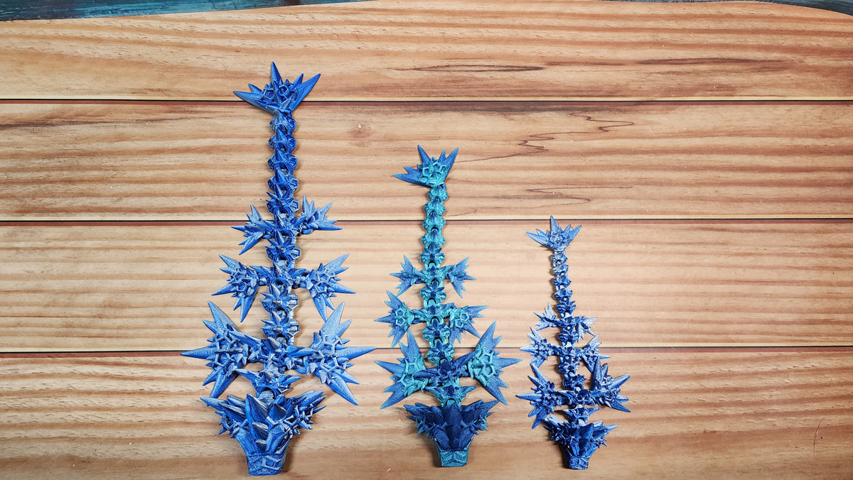 Baby Void Sea Dragon - 3D printed articulated fidget