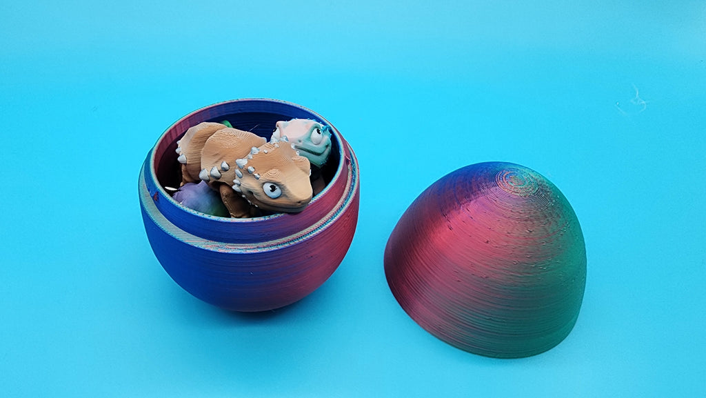 Mini Bearded Dragon- Grab Bag - Egg Option - 3d printed articulated mini