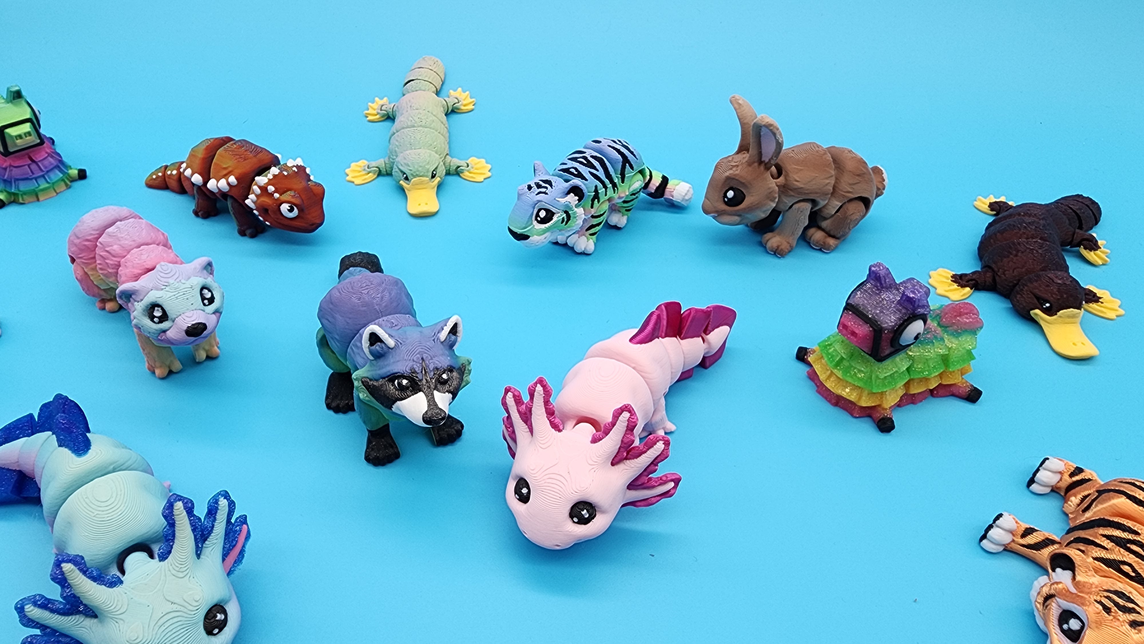 Premium Mystery Minis - 80+ models - 3D Printed Fidgets