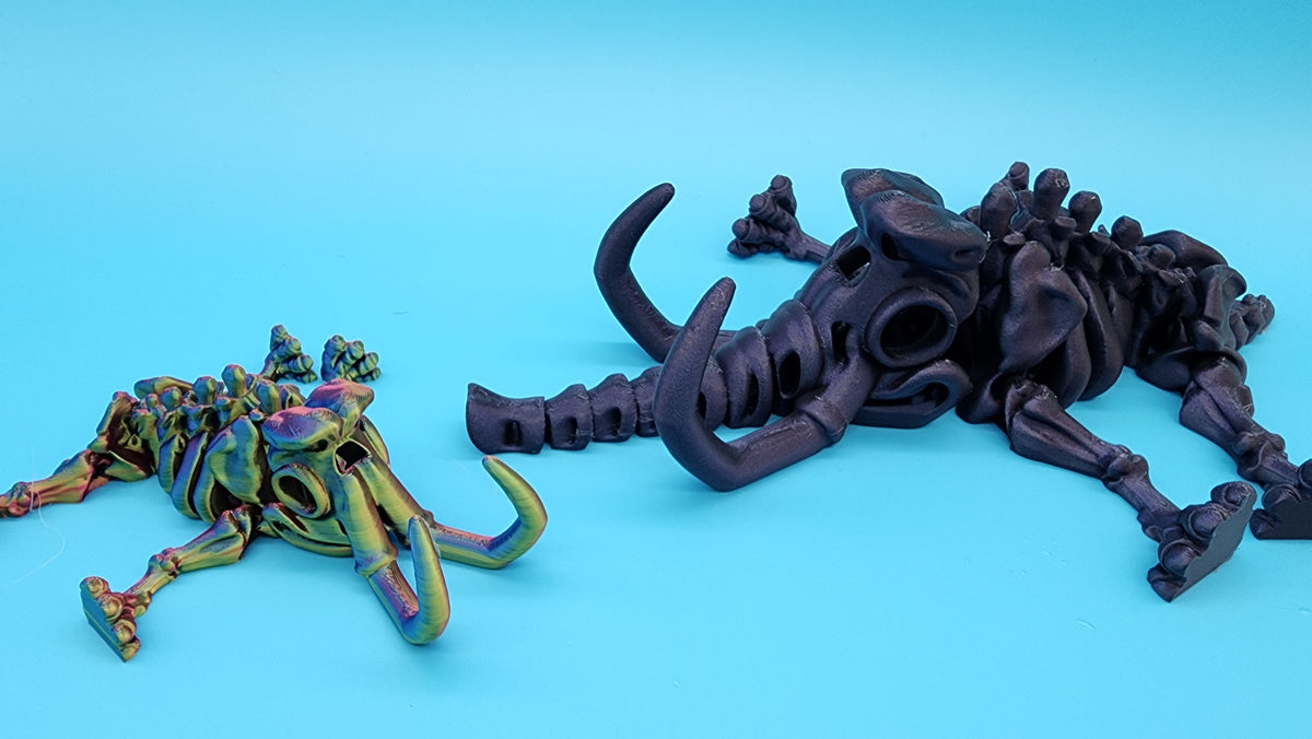 Skeleton Mammoth - Articulated 3D Printed