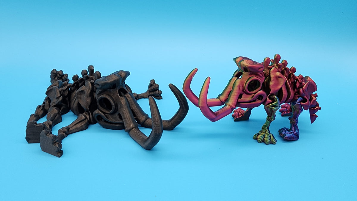 Skeleton Mammoth - Articulated 3D Printed