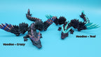 Premium Crystal Wing Dragon - 3d printed Dragon w/ beautiful details