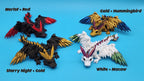 Premium Crystal Wing Dragon - 3d printed Dragon w/ beautiful details