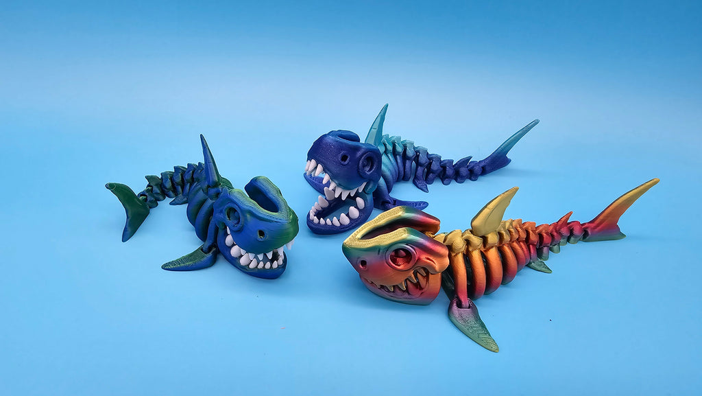 Skeleton Shark - Articulated 3D Printed