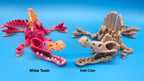 Skeleton Spinosaurus - 3D Printed Fidget