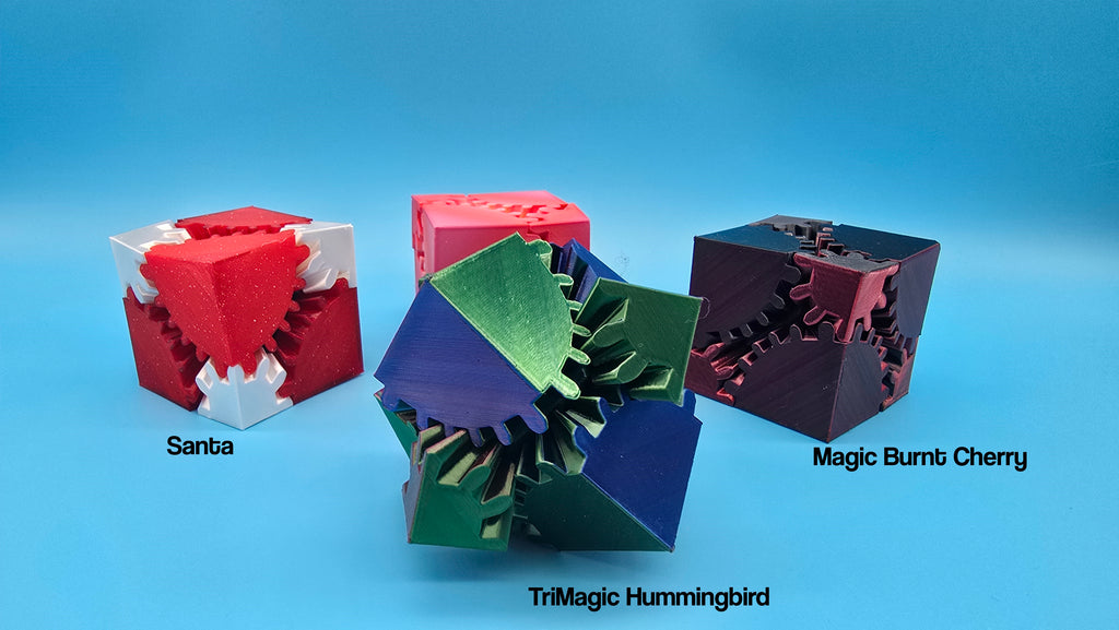 Gear Cube - 3D printed fidget