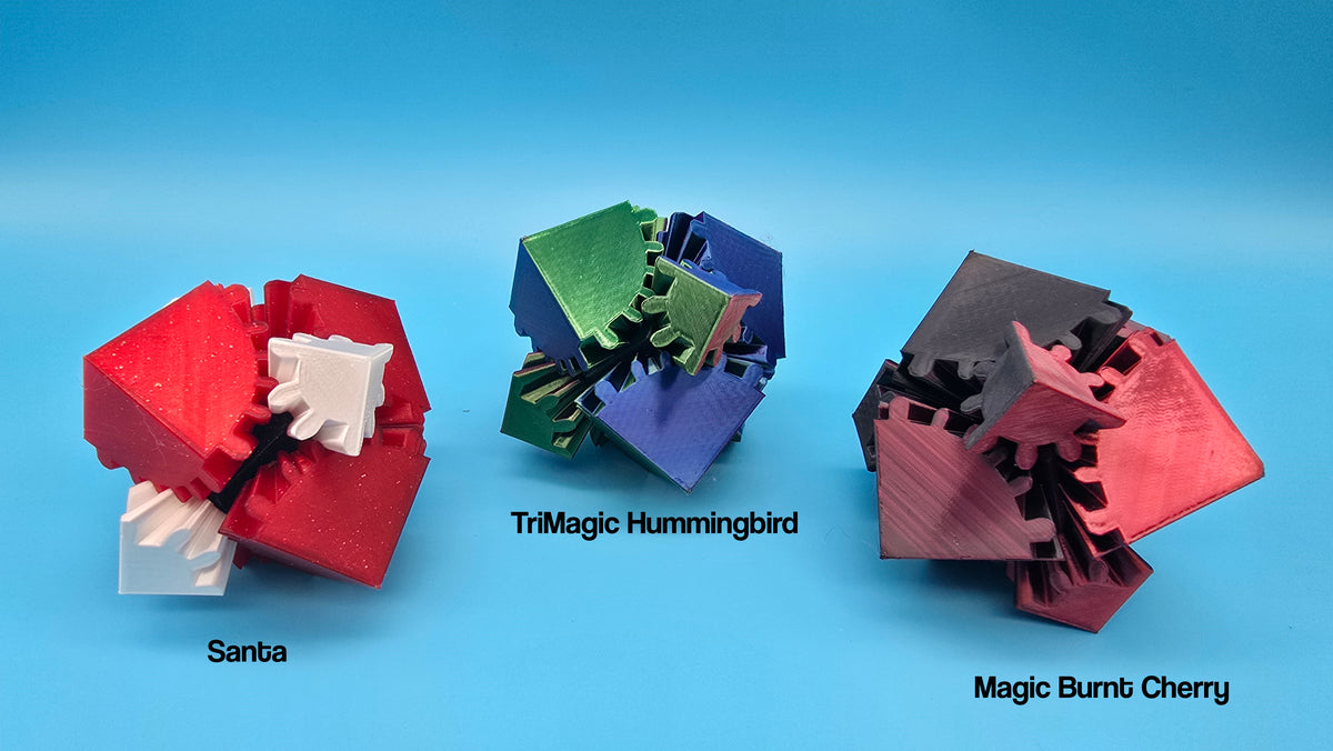 Gear Cube - 3D printed fidget