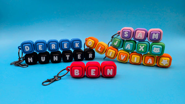 Personalized Flexible Clicker Keychain