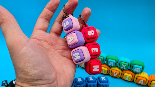 Personalized Flexible Clicker Keychain