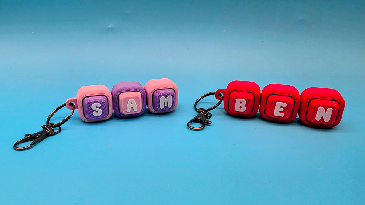 Personalized Flexible Clicker Keychain