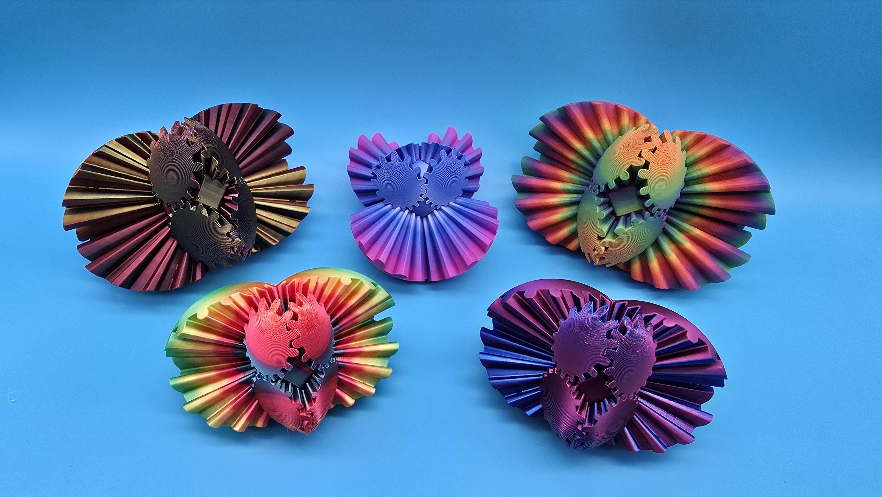 Gear Ball - 2 sizes in the hottest Colors - Addicting Articulated Sensory Toy