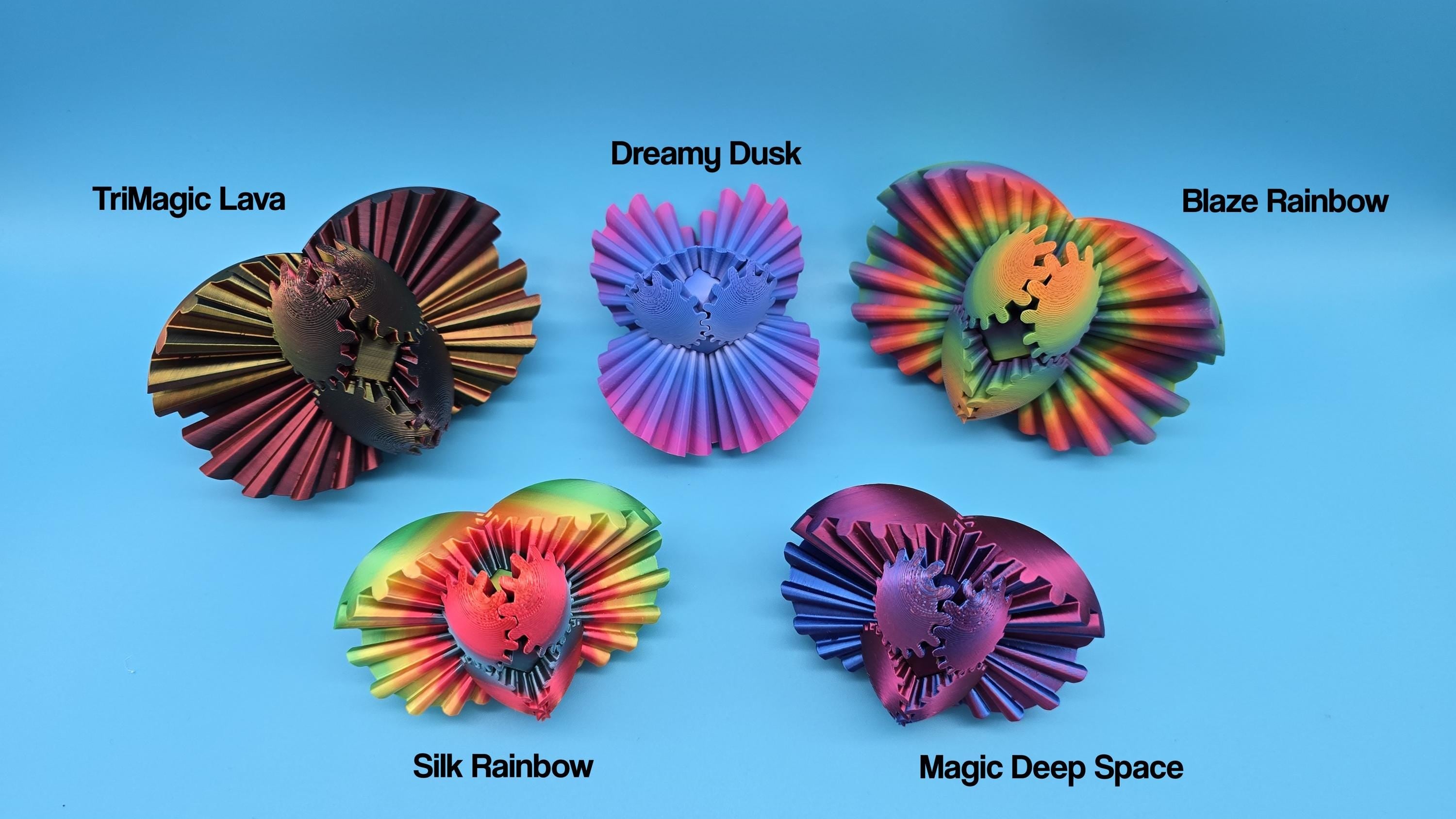 Gear Ball - 2 sizes in the hottest Colors - Addicting Articulated Sensory Toy