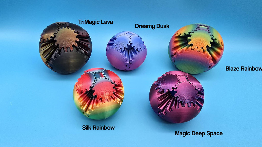 Gear Ball - 2 sizes in the hottest Colors - Addicting Articulated Sensory Toy