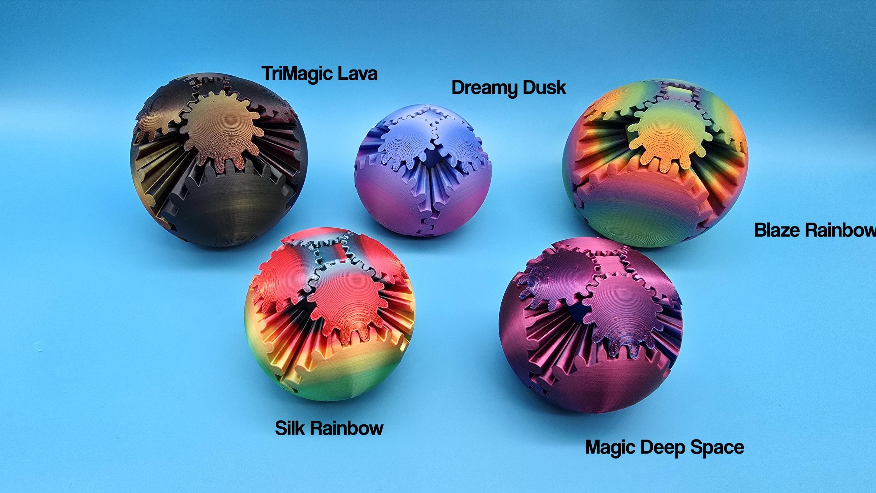 Gear Ball - 2 sizes in the hottest Colors - Addicting Articulated Sensory Toy
