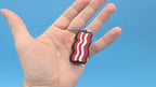 Morning Munchies Clicker Keychain | Satisfying Click | Sensory Fidget Toy | Bacon Egg Toast