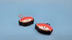 Sushi Friends Clicker Keychain | Satisfying Click | Sensory Fidget Toy | Onigiri Tempura Sushi Roll