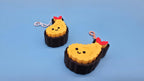 Sushi Friends Clicker Keychain | Satisfying Click | Sensory Fidget Toy | Onigiri Tempura Sushi Roll