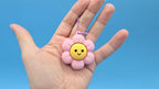 Daisy Clicker Keychain | Satisfying Click | Sensory Fidget in Rainbow colors