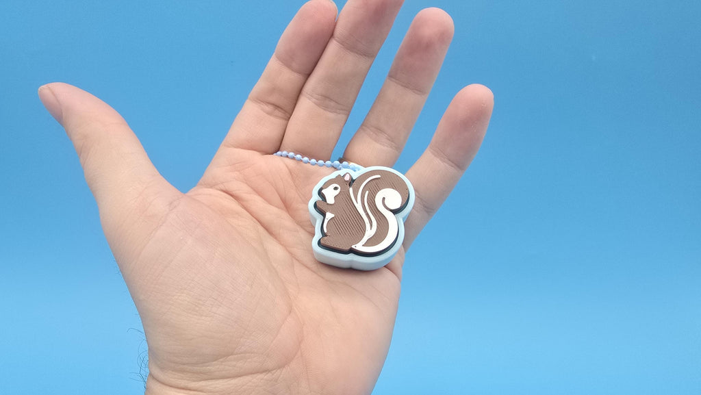 Woodland Clicker Keychain | Satisfying Click | Sensory Fidget Toy | Forest Animal Fidget