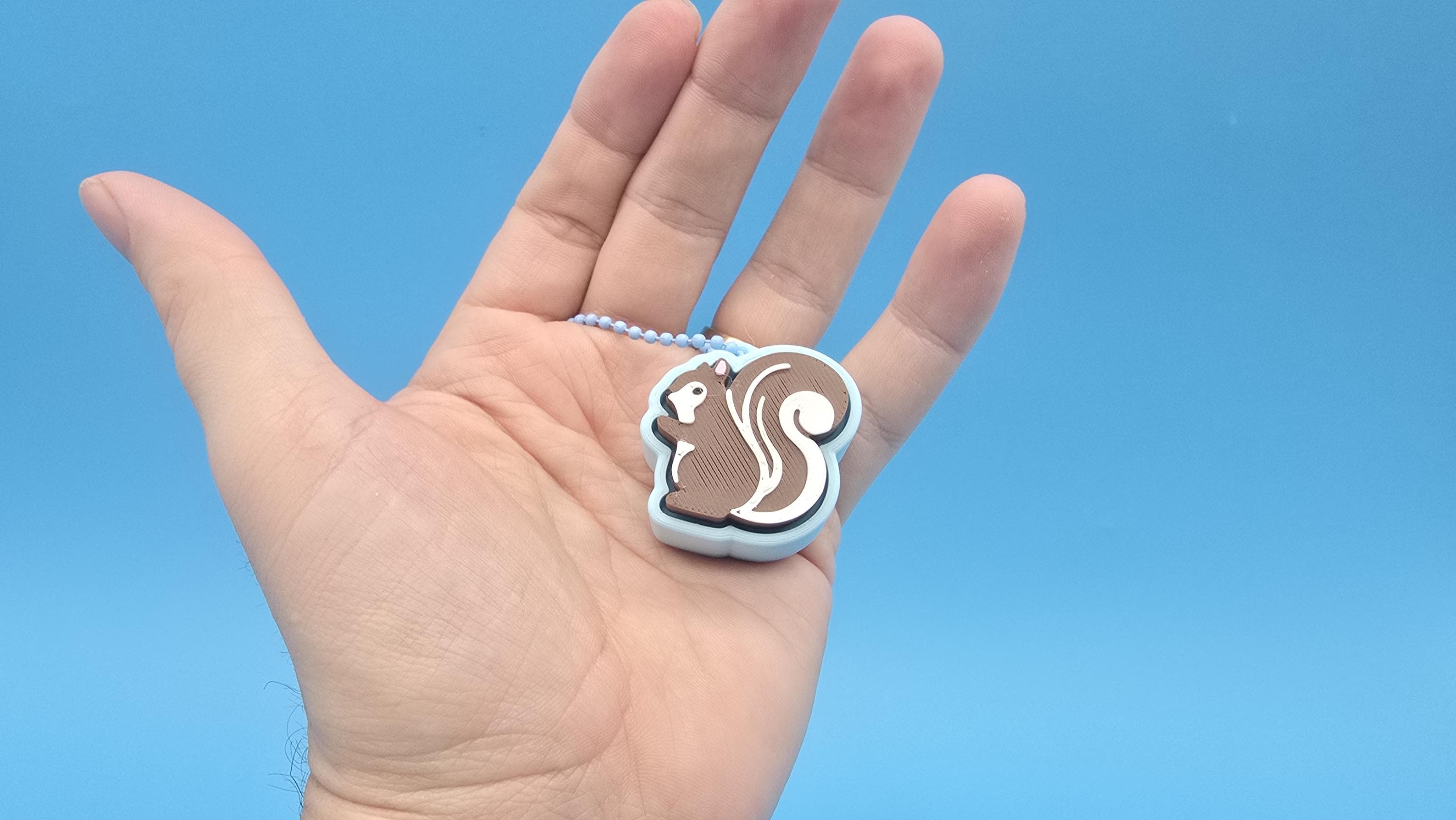 Woodland Clicker Keychain | Satisfying Click | Sensory Fidget Toy | Forest Animal Fidget