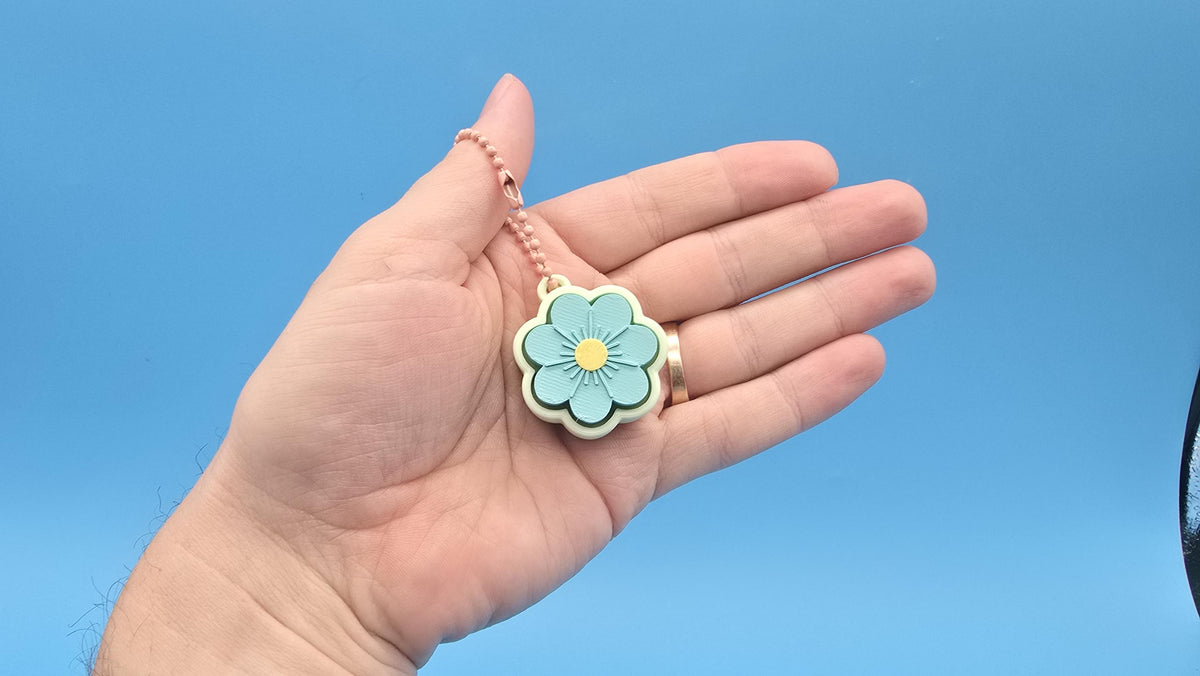 Garden Clicker Keychain | Satisfying Click | Sensory Fidget Toy | Floral Fidget