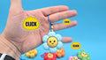 Daisy Clicker Keychain | Satisfying Click | Sensory Fidget in Rainbow colors