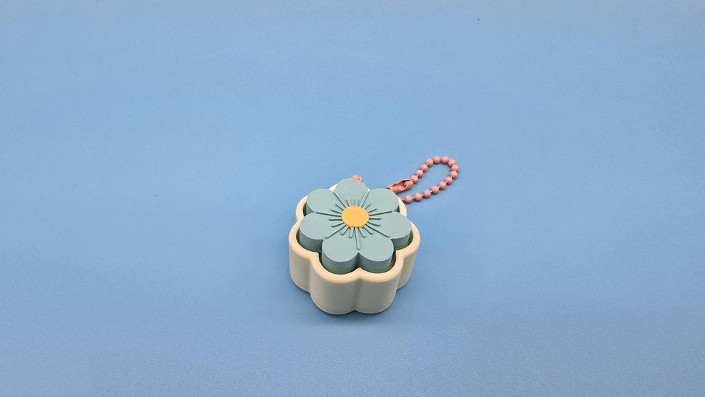 Garden Clicker Keychain | Satisfying Click | Sensory Fidget Toy | Floral Fidget