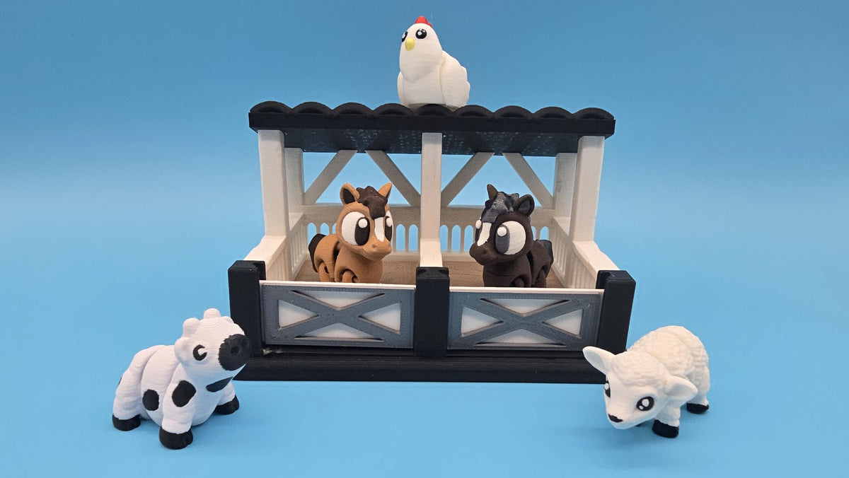 Farm Stable Playset